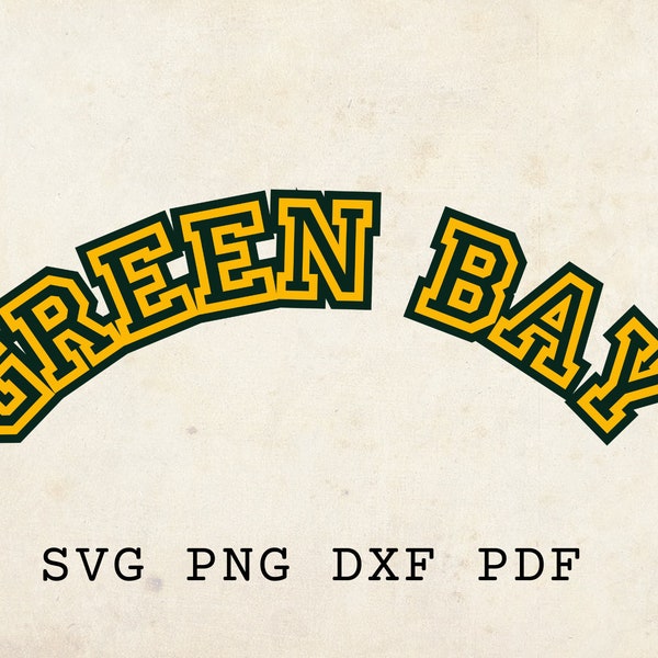 Green Bay Svg, Retro Green Bay tshirt svg, Green Bay Stencil, Green Bay gifts, Green Bay Template, Green Bay Sublimation, Football, Digital