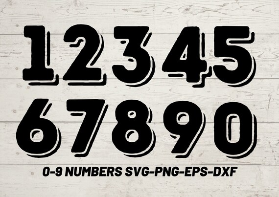numbers svg 0 9 numbers svg printable number number etsy australia