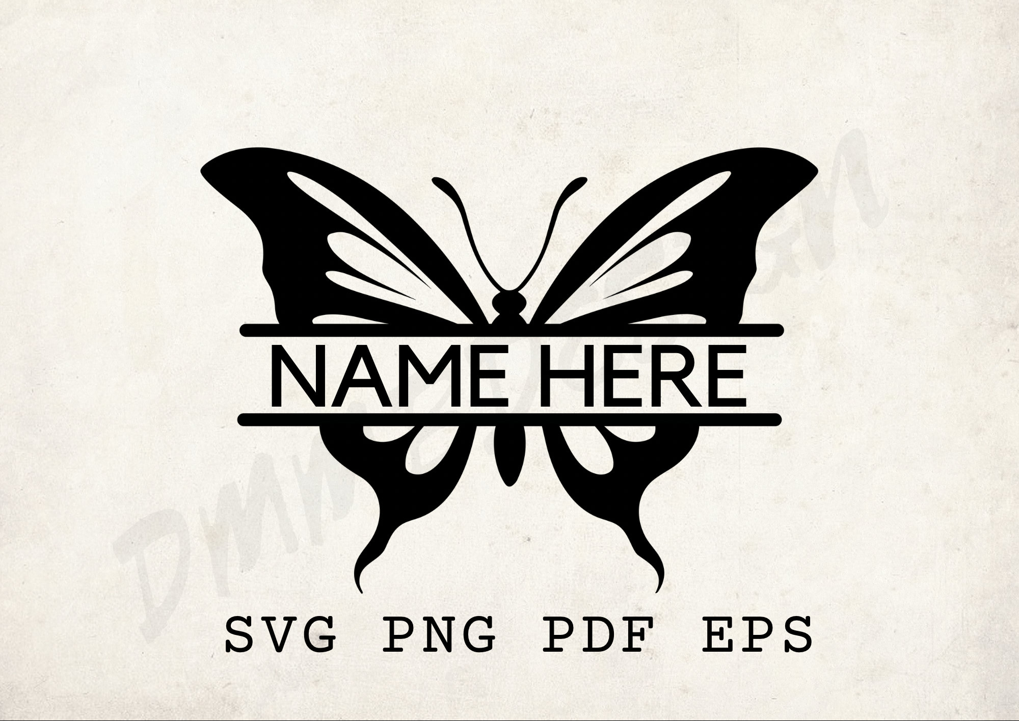 Split Butterfly Svg, Butterfly Wall Art Decor, Laser Cut File ...