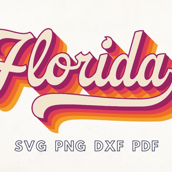 Florida Svg, Florida Png, Florida Template, Florida Stencil, Florida Design Tshirt Svg, Florida gifts, Florida sublimation