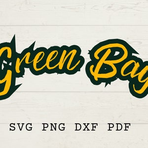 Green Bay Svg, Retro Green Bay tshirt svg, Green Bay Stencil, Green Bay gifts, Green Bay Template, Green Bay Sublimation, Football, Digital