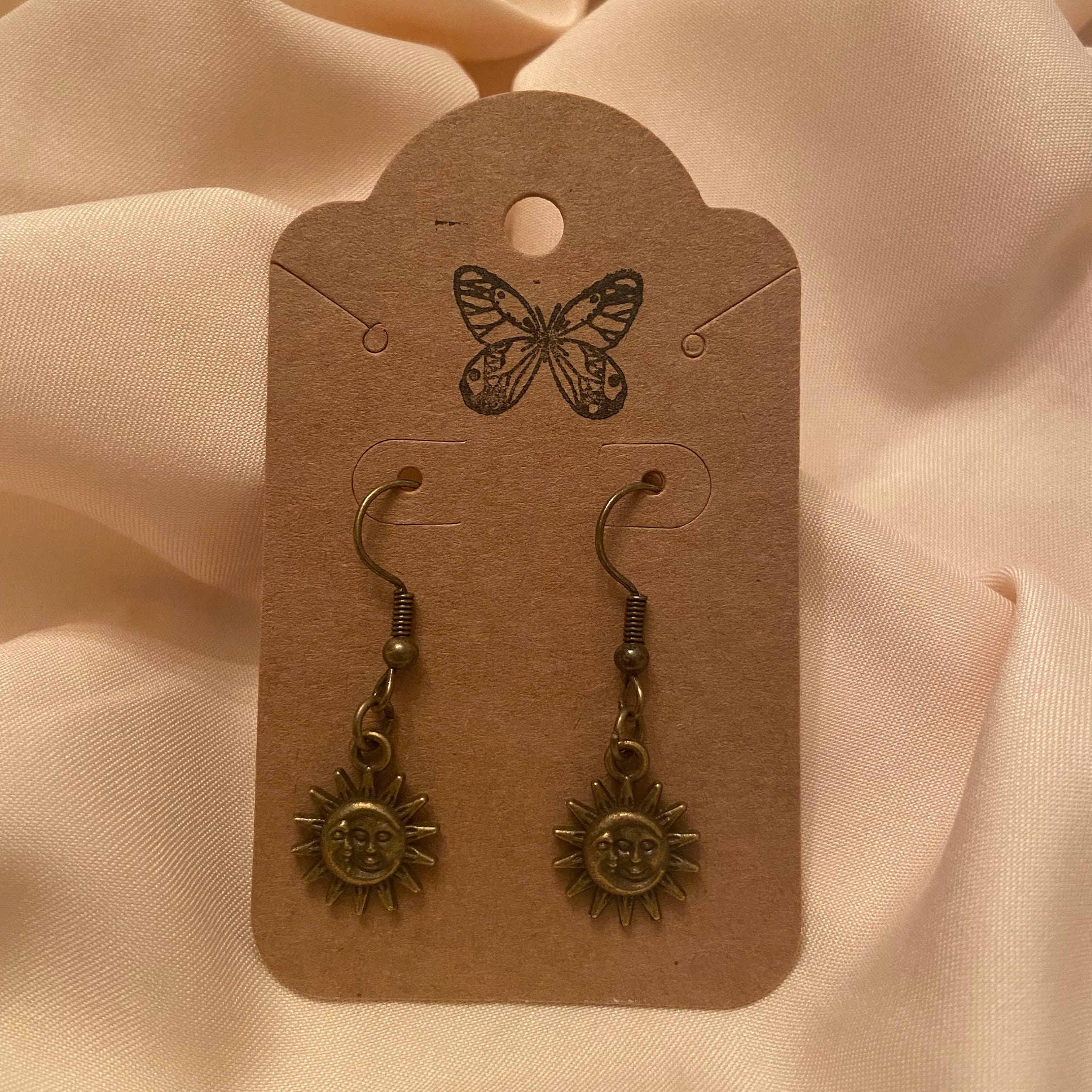 Dangle & Drop Earrings Bronze Anniversary Gifts Gifts for Her Sun Earrings