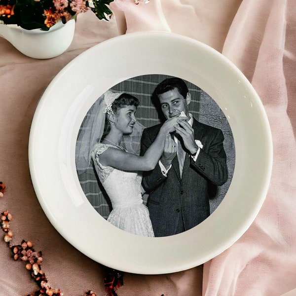 Personalized Photo Ring Dish-Custom Photo Jewelry Dish-Jewelry Storage-Custom Photo On Dish-Wedding Gift-Engagement Gifts-Mothers Day Gift