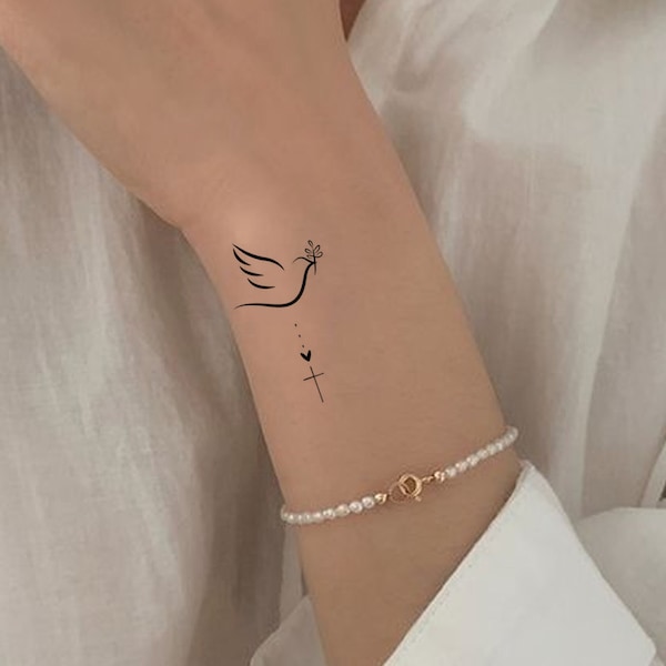 Small Cross Tattoo - Etsy