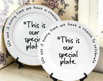 Gepersonaliseerde verjaardagsbordje-verjaardagscadeau-Familie Home Party Decor-cadeau voor stel-familie aandenken handgemaakt dienblad