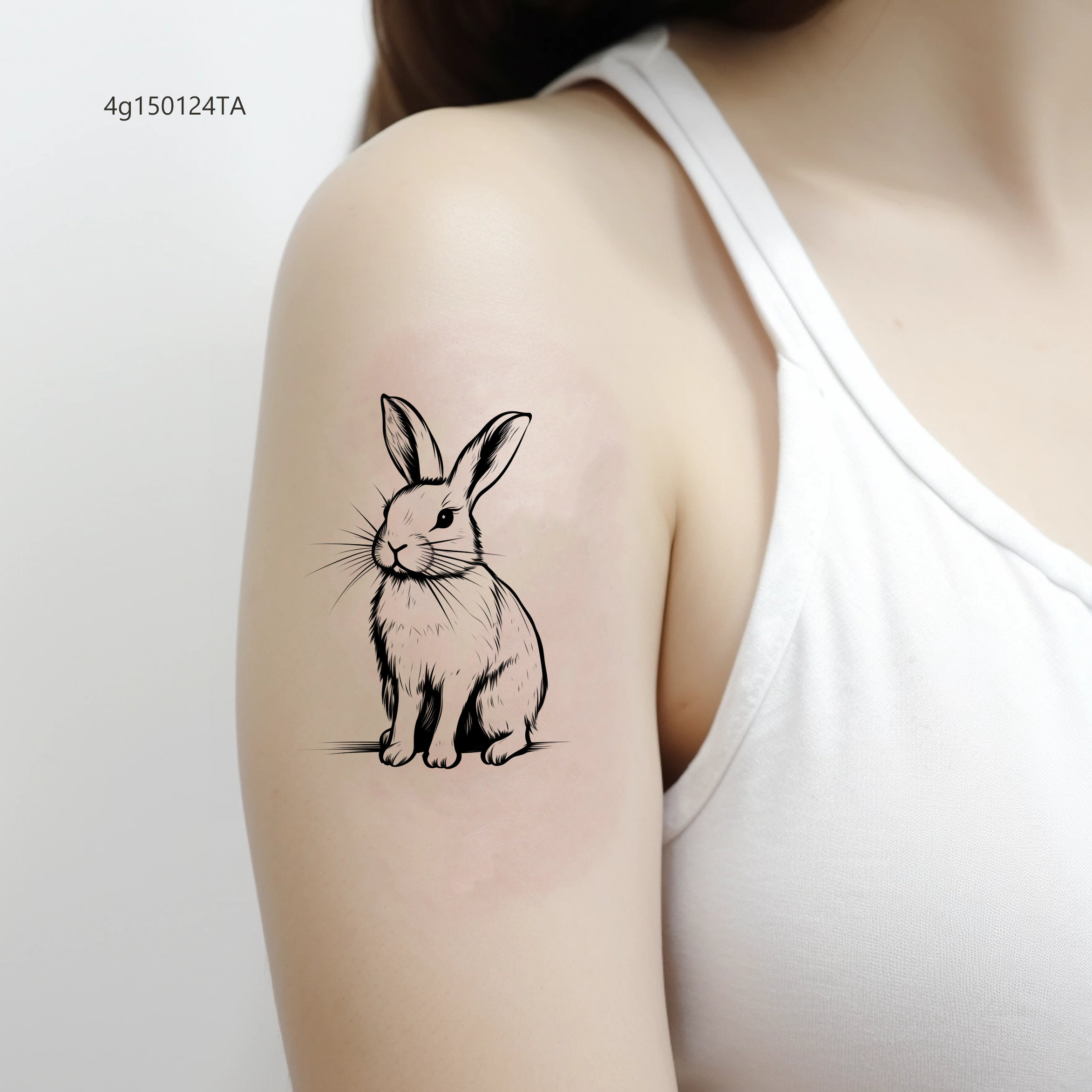 320+ Bunny Tattoo Designs Silhouette Stock Illustrations, Royalty-Free  Vector Graphics & Clip Art - iStock