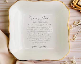 Personalized Mother of the Bride Gift from Daughter-Sentimental Gifts for Mom on Wedding