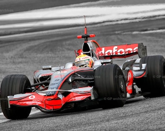 限定フォトプリント F1 2008 LEWIS HAMILTON McLaren-Mercedes 限定フォトプリント F1 2008 LEWIS HAMILTON McLaren-Mercedes