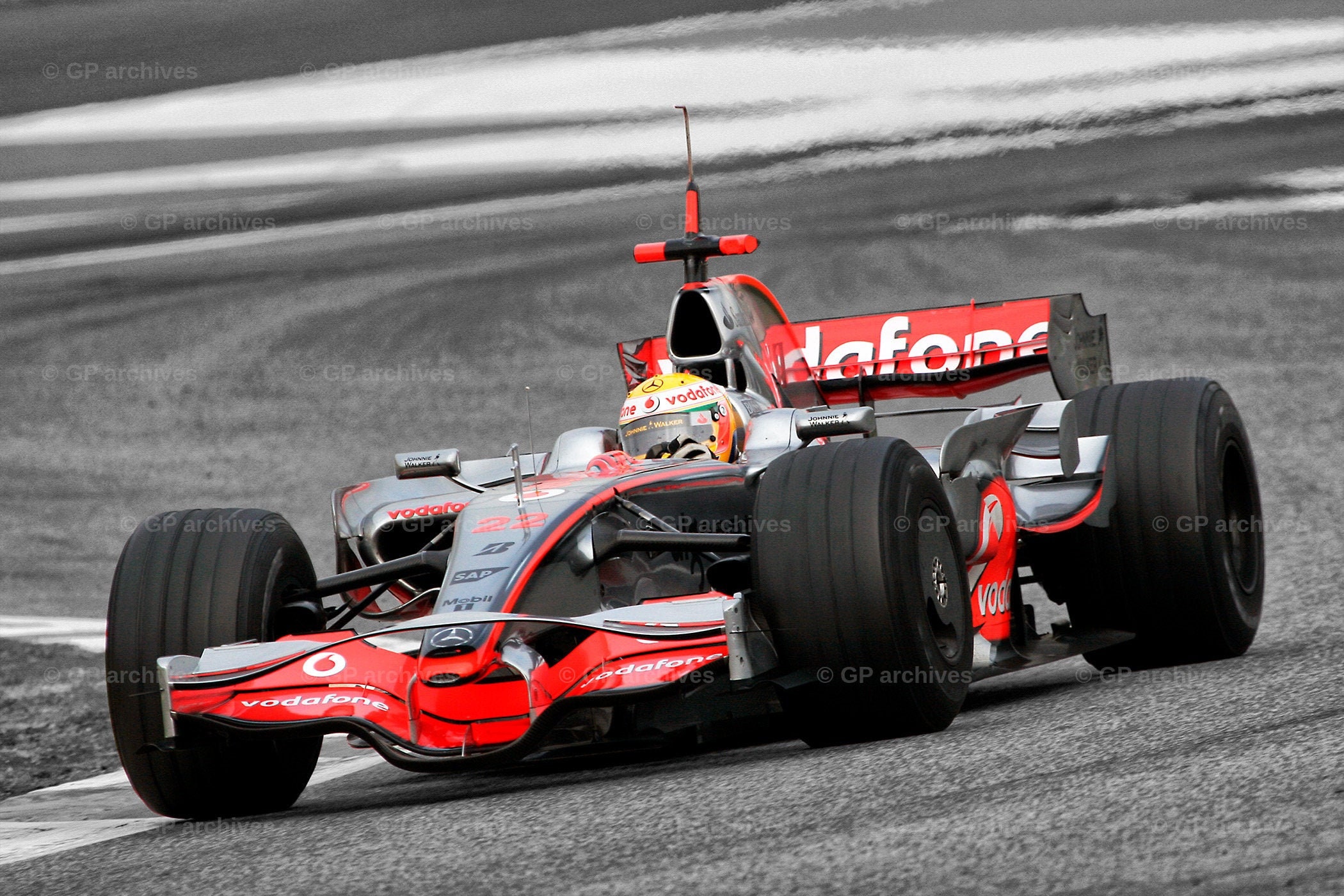 限定フォトプリント F1 2008 LEWIS HAMILTON McLaren-Mercedes 限定フォトプリント F1 2008 LEWIS HAMILTON McLaren-Mercedes