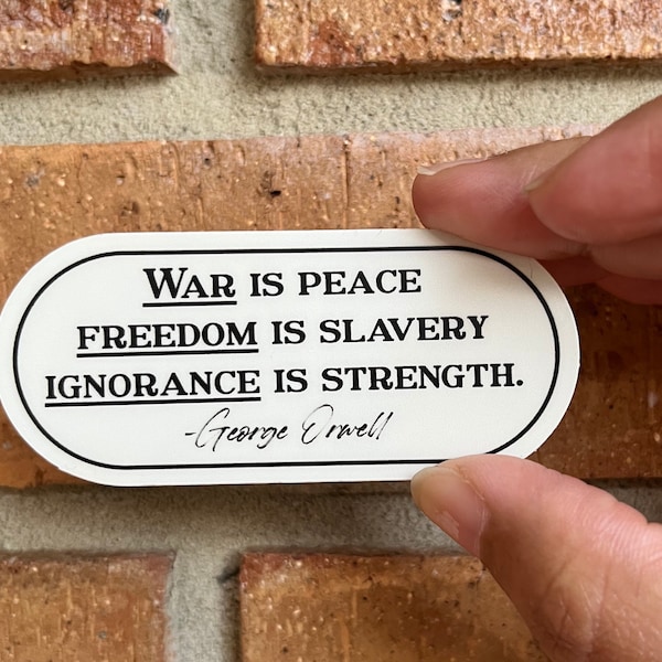 War is peace/ 1984 / George Orwell