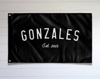 Custom Family Flag - Etsy