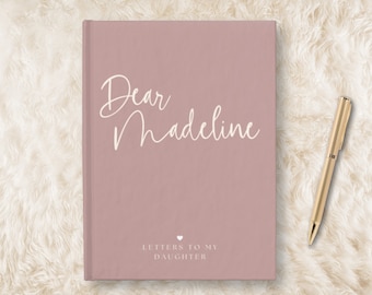 books and journals Letters to My Daughter Personalized Journal | Dear Daughter Journal | Memory Keepsake Journal | Custom Journal Notebook | Gift for Daughter