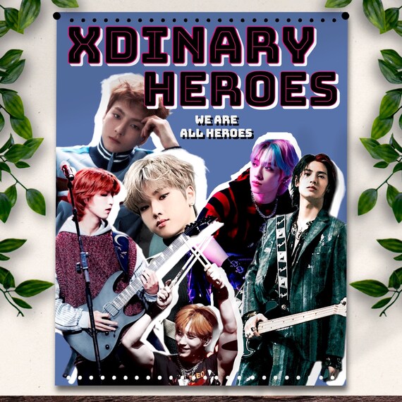 Xdinary Heroes We Are All Heroes Poster | DIGITAL DOWNLOAD - Etsy