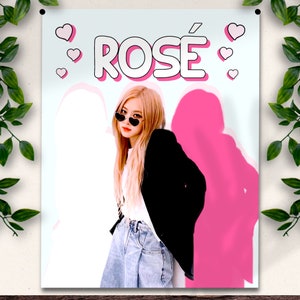 Blackpink Rosè Heart Poster | DIGITAL DOWNLOAD