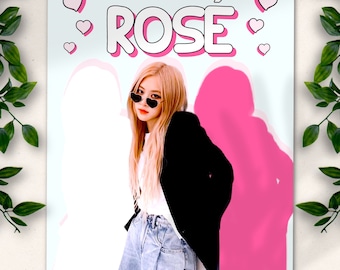BLACKPINK DDU DU DDU DU ROSÉ STICKER Ddu-du Ddu-du