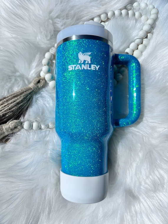 30 or 40 Oz Authentic Stanley Tumbler Tiffany Inspired. Made to