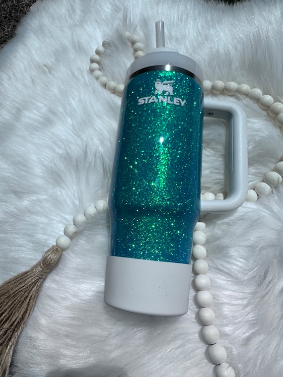 30 or 40 Oz Authentic Stanley Tumbler Tiffany Inspired. Made to