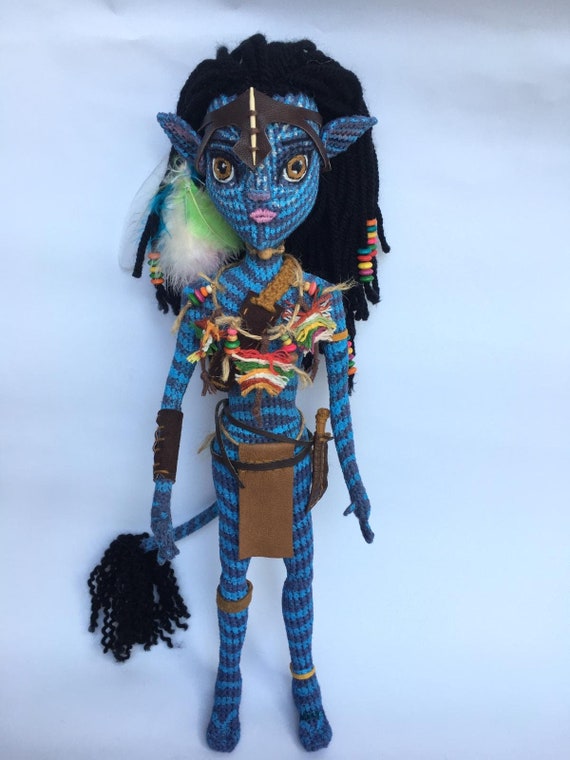 Avatar Neytiri Doll Hand Made Amigurumi Etsy