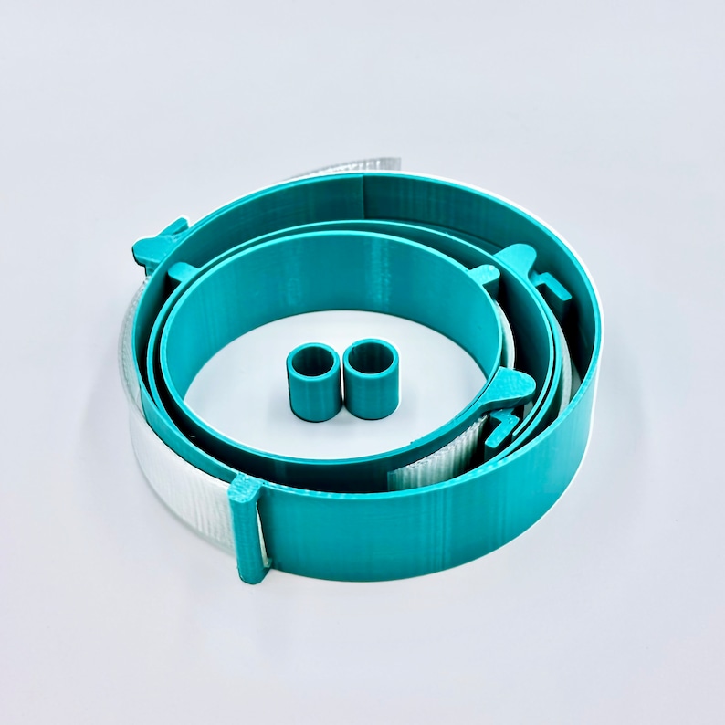 HONEYCOMBER © - adjustable bling belt for the honeycomb method for straight or tapered tumblers - rhinestoning tool - blinging tool