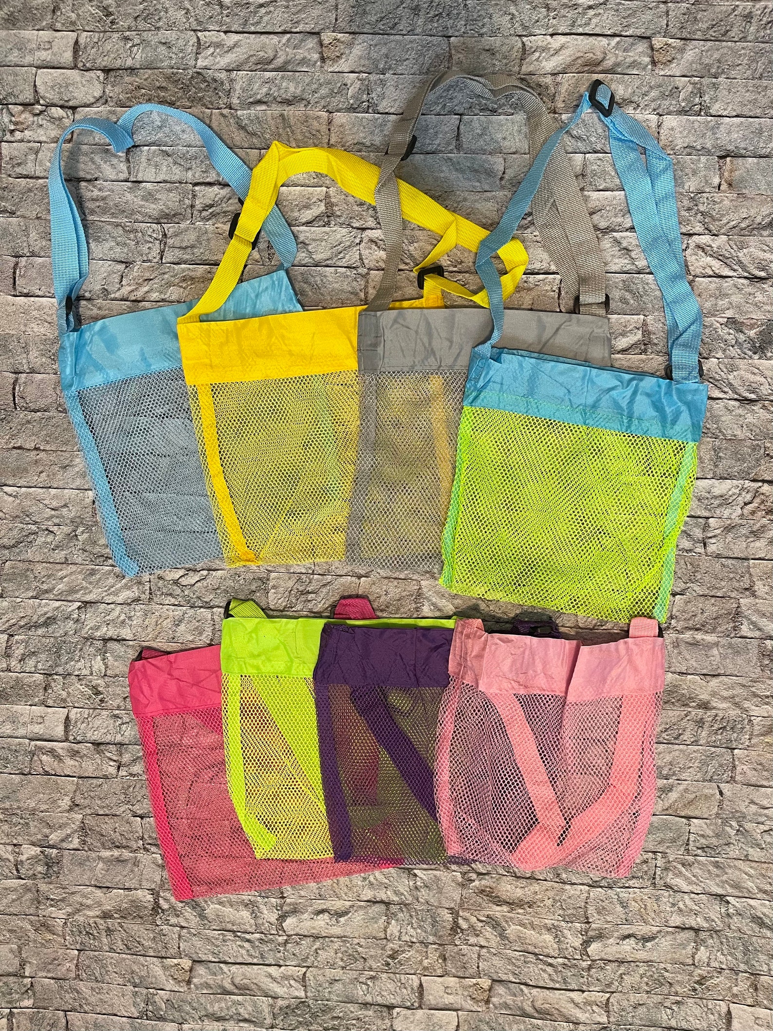 Seashell Mesh Beach Bag for Kids Etsy