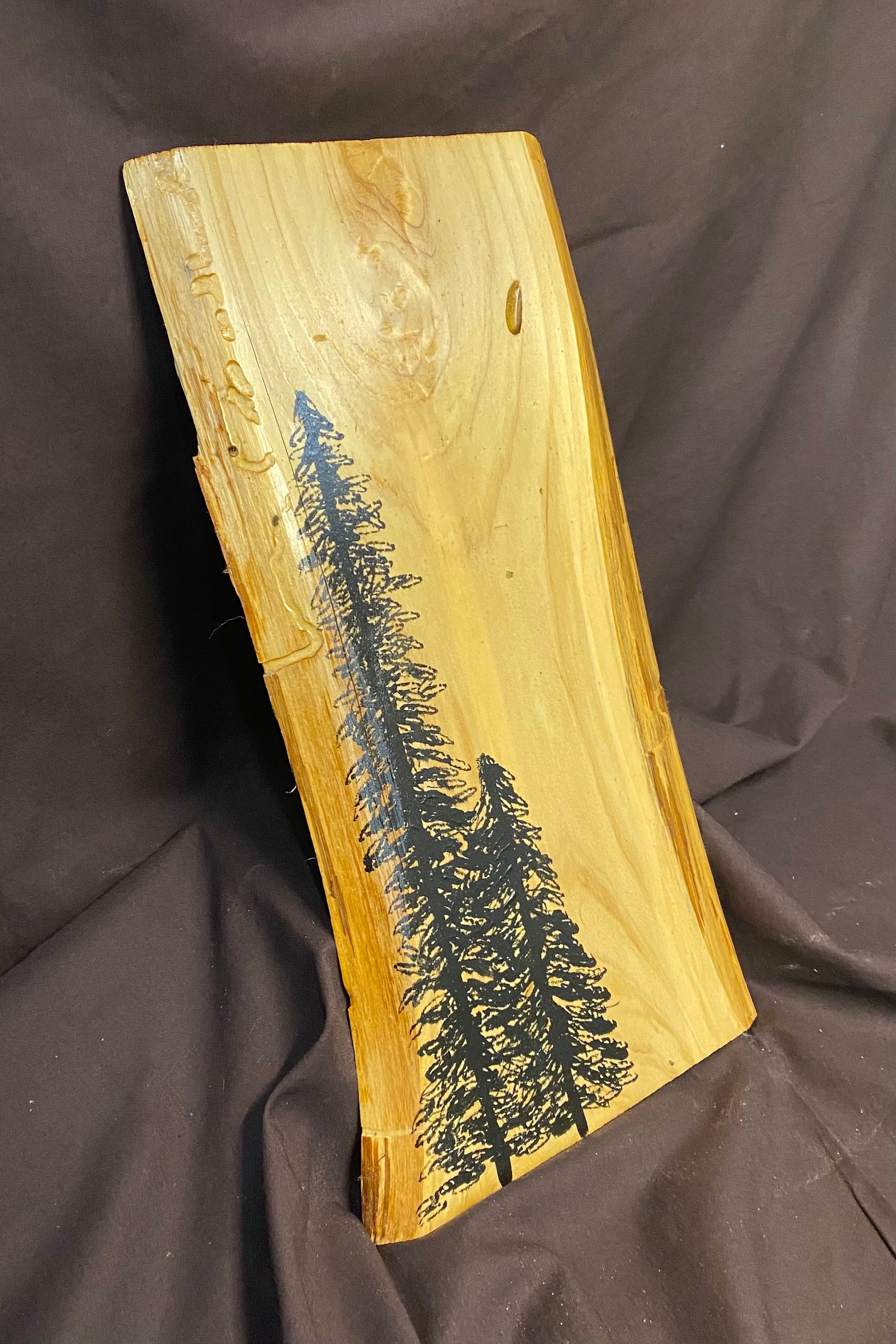 Cedar Slab Wall Art 7.5 x 0.5 x 15 Etsy