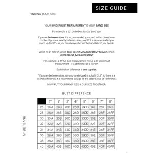 PDF Sewing Pattern Belgravia Non-Stretch Bralette Vertical Seamed Bandeau Style Unwired Soft Bra Instant Download image 5