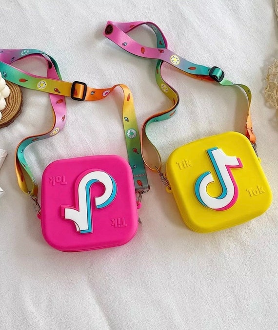 Tik Tok Square Coin Purse Etsy