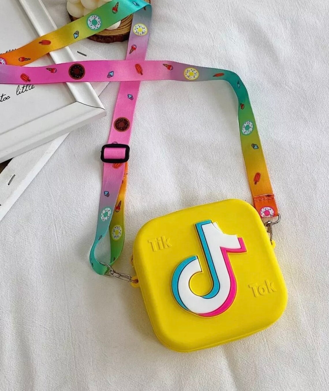 Tik Tok Square Coin Purse | Etsy