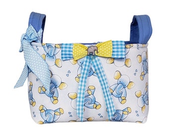 elephant diaper caddy