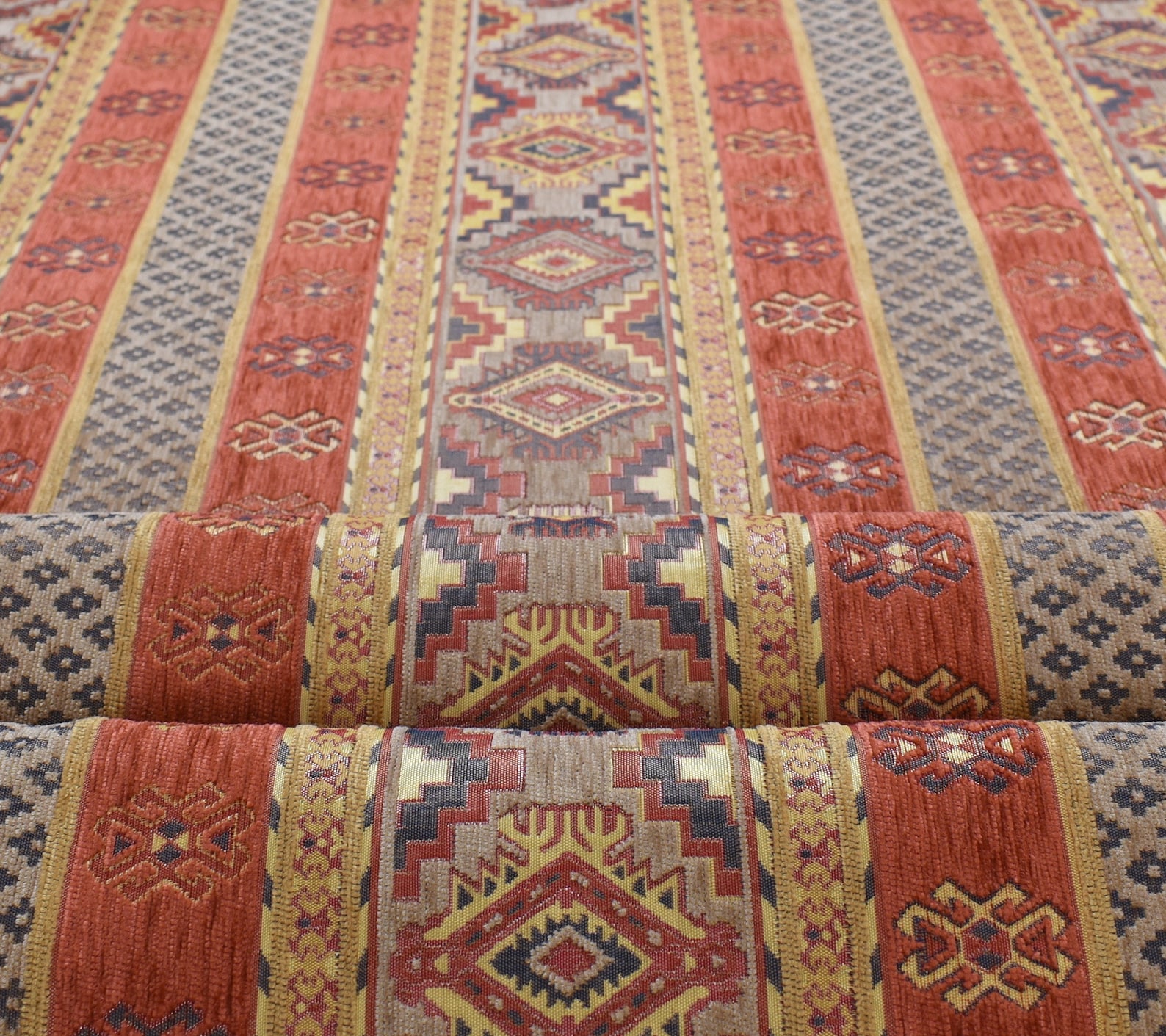 Upholstery fabric kilim design fabric oriental boho Etsy