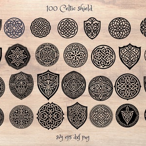 100 celtic shield viking shield