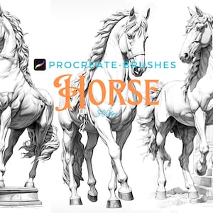 96 estatuas de caballos pincel procrear