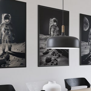 Astronaut  wall art |  set of 3 wall art | Astronaut  art prints | Astronaut printable | Astronaut  poster | JPG