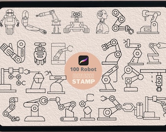 clipart, Robot stempel, Robot Stickers, Robot Stickers, Robot Stempel, Robot kunst, Robot Png, Robot SVG, Ghost SVG, wetenschap Clipart