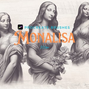 88 Monalisa diseña pincel procrear
