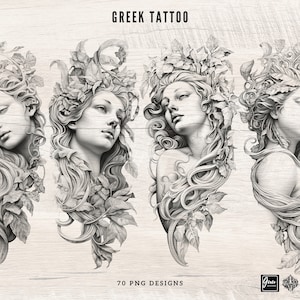 70 tatuajes griegos V.2 PNG