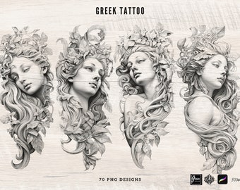 70 Tatuaggio greco V.2 PNG