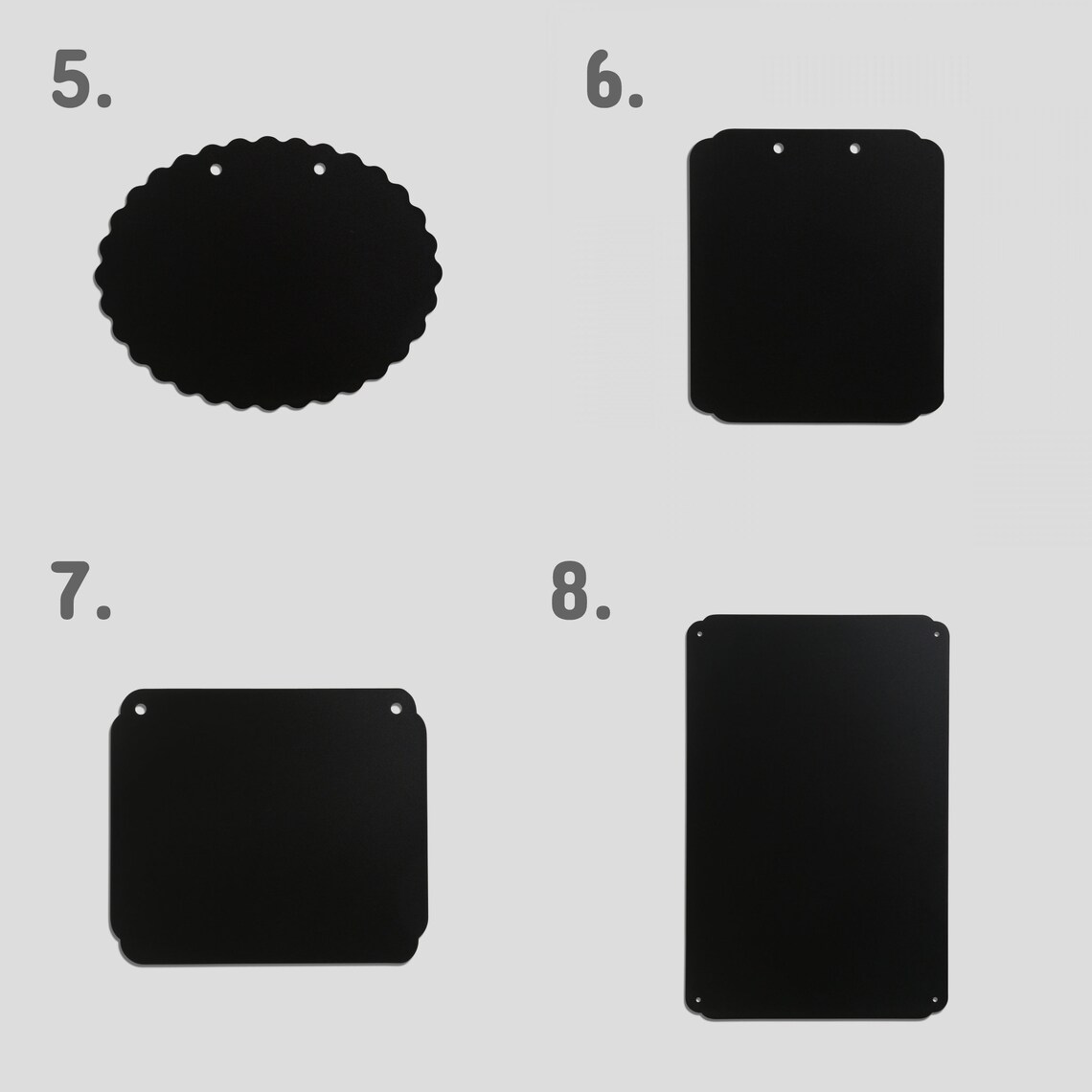 Expression Boards 15 Shapes & Sizes Double Sided Etsy