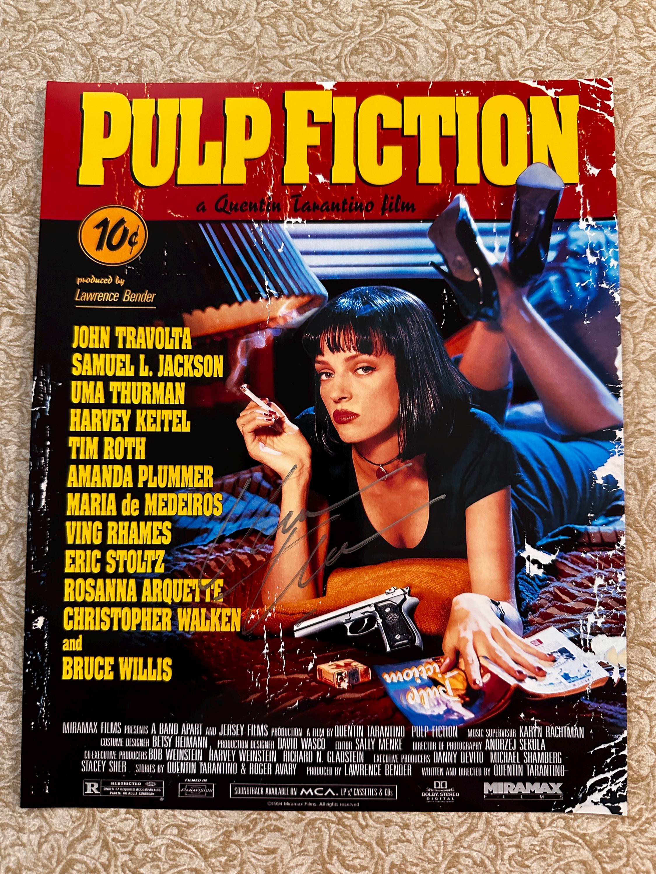 Pulp Signed Signed Pulp Fiction 8 X 10 Photo - Etsy