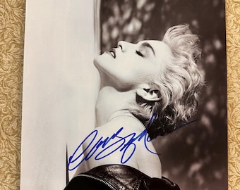 Fotografía firmada de Madonna