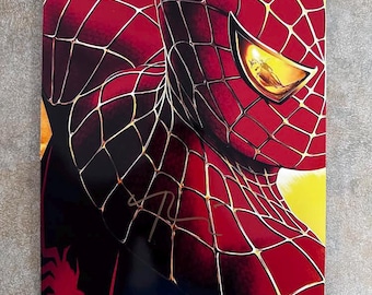 直筆サイン入りスパイダーマン2ポスター - Etsy 日本