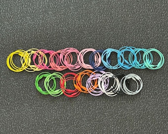 Colored Stainless Steel Wire Keychains Cable 6" | Key Cable | Keychain Cable