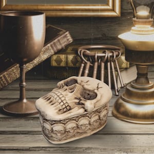 Poly Skulls Stash Ashtray | Home Decor Skull Stash Ashtray