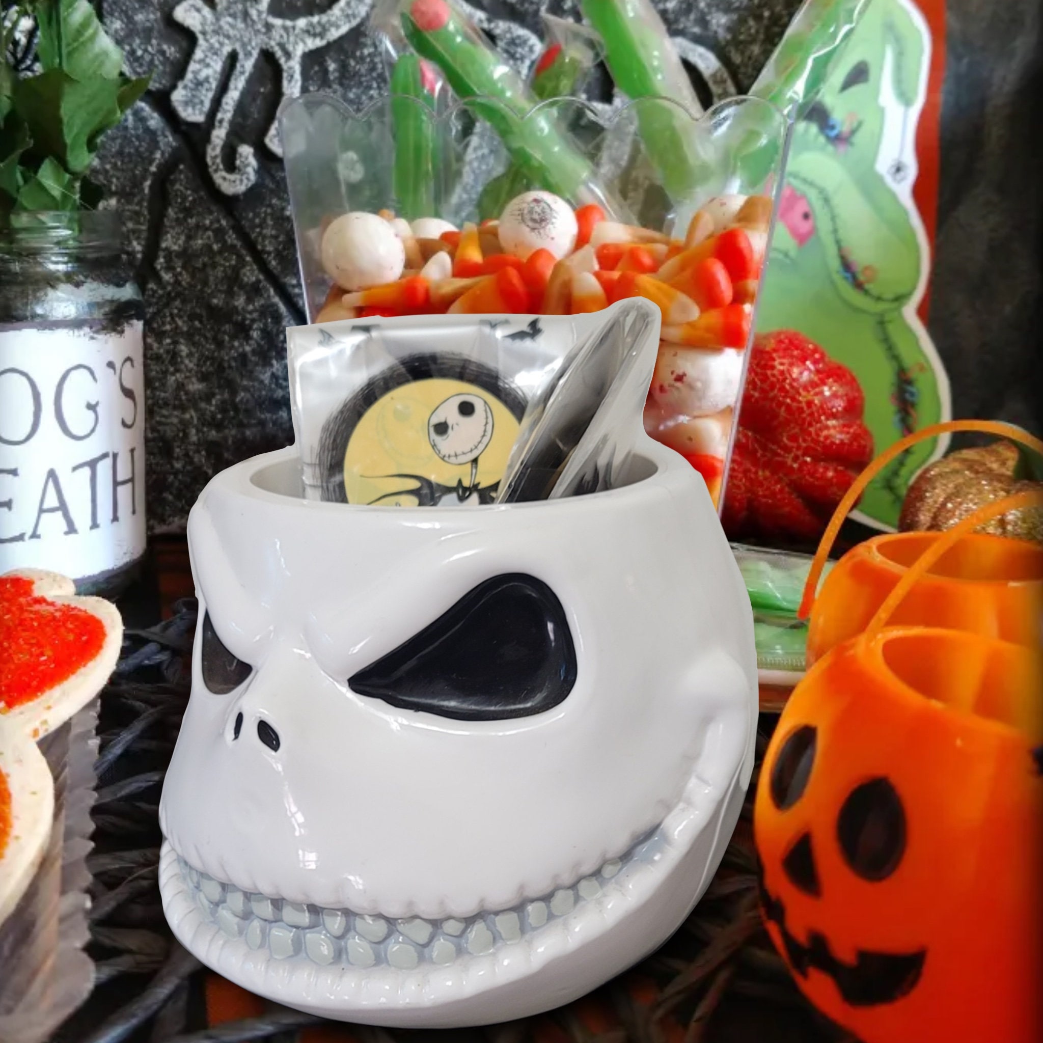 Jack Skellington Halloween Trick or Treat Party Favor Candy Etsy France