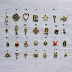 Build Your Own Charm Bracelet - build your own bracelet multi charm bracelet custom charm bracelet vintage charm bracelet gold y2k charms image 7