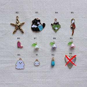 Build Your Own Charm Bracelet - build your own bracelet multi charm bracelet custom charm bracelet vintage charm bracelet gold y2k charms image 8