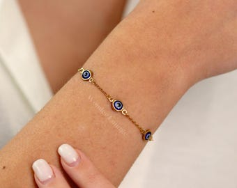 Evil Eye Bracelet - evil eye tennis bracelet womens evil eye bracelet gold evil eye diamond bracelet evil eye charm bracelet gold