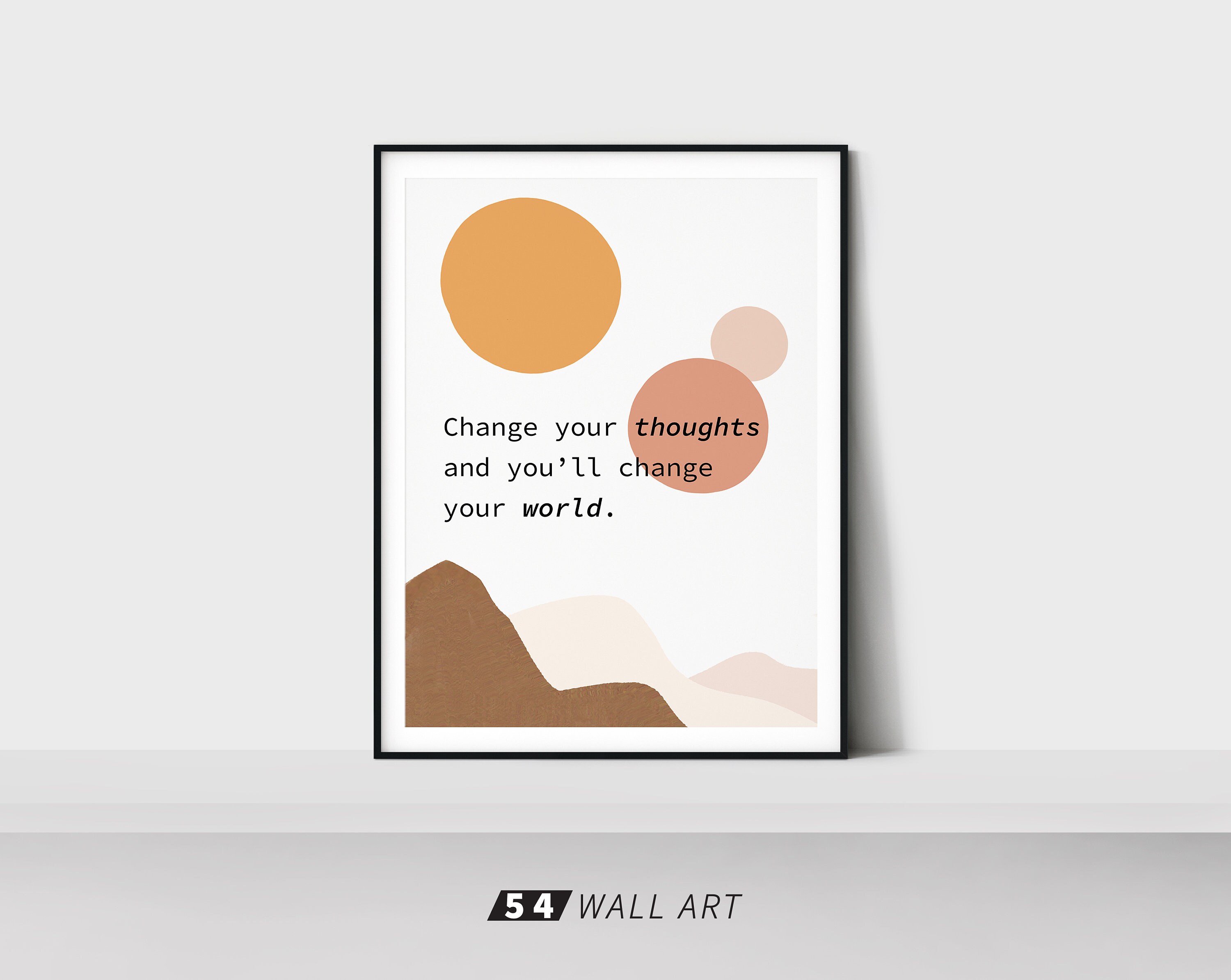 Empowering Quote Wall Art / Office Wall Art / Printable Wall Etsy