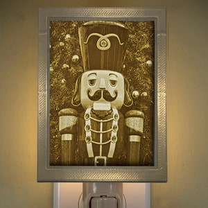 Christmas Nightlight 3D Printed Lithophane - Nutcracker