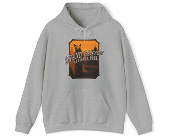 Grand Canyon National Park American Black Bear Unisex Heavy Blend™ Hooded Sweatshirt